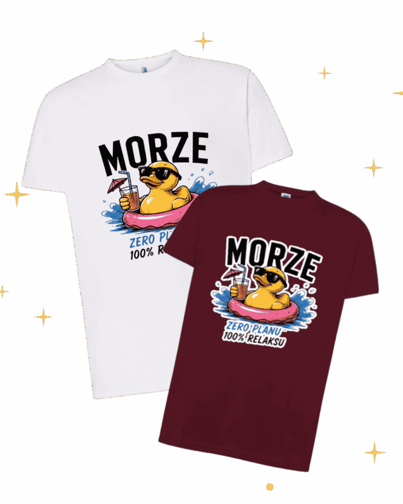 KOSZULKA | Morze, zero planu