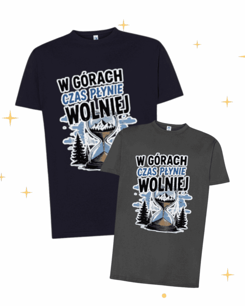 KOSZULKA | W górach czas płynie wolniej
