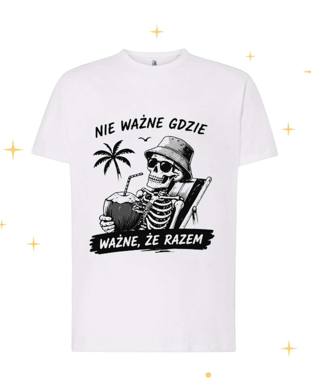KOSZULKA | NIE WAŻNE GDZIE WAŻNE ŻE RAZEM - obrazek 3