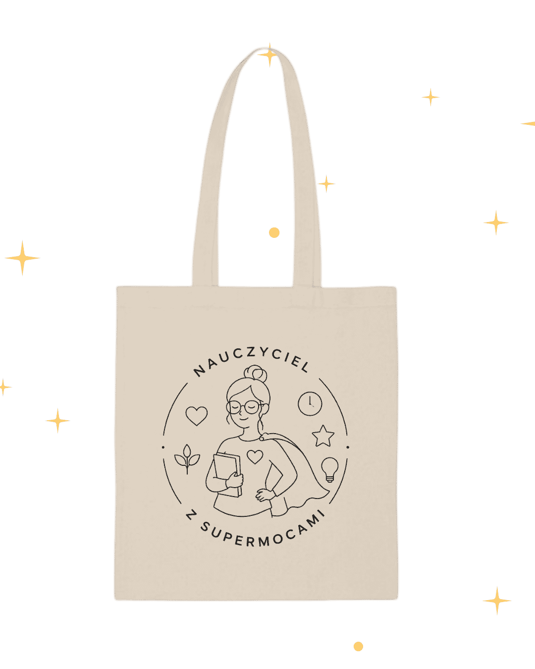 TORBA DLA NAUCZYCIELA | NAUCZYCIEL Z SUPERMOCAMI - obrazek 7