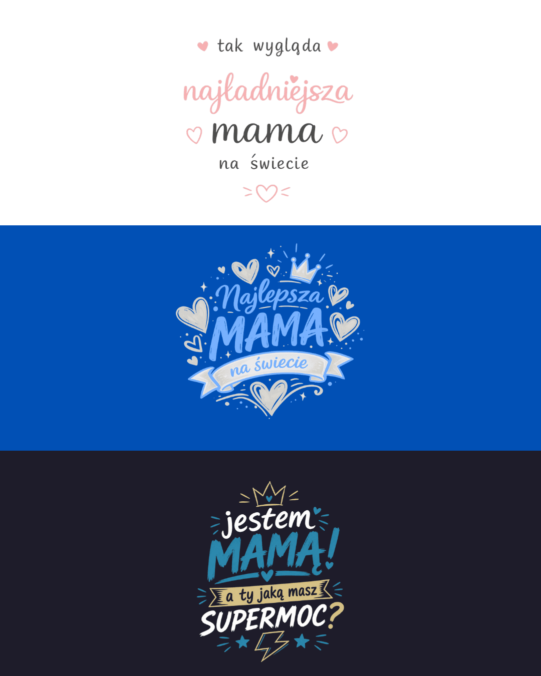 KOSZULKA Z NADRUKIEM | DZIEŃ MAMY - obrazek 2