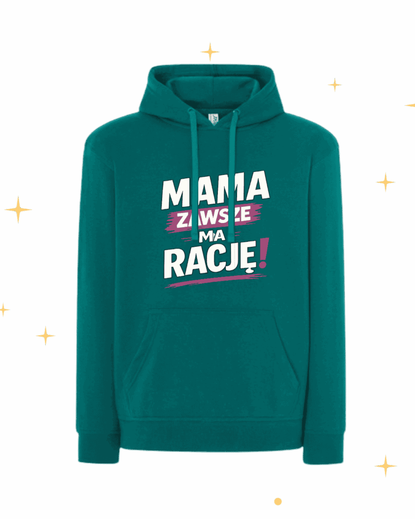 BLUZA Z KAPTUREM | Dzień mamy