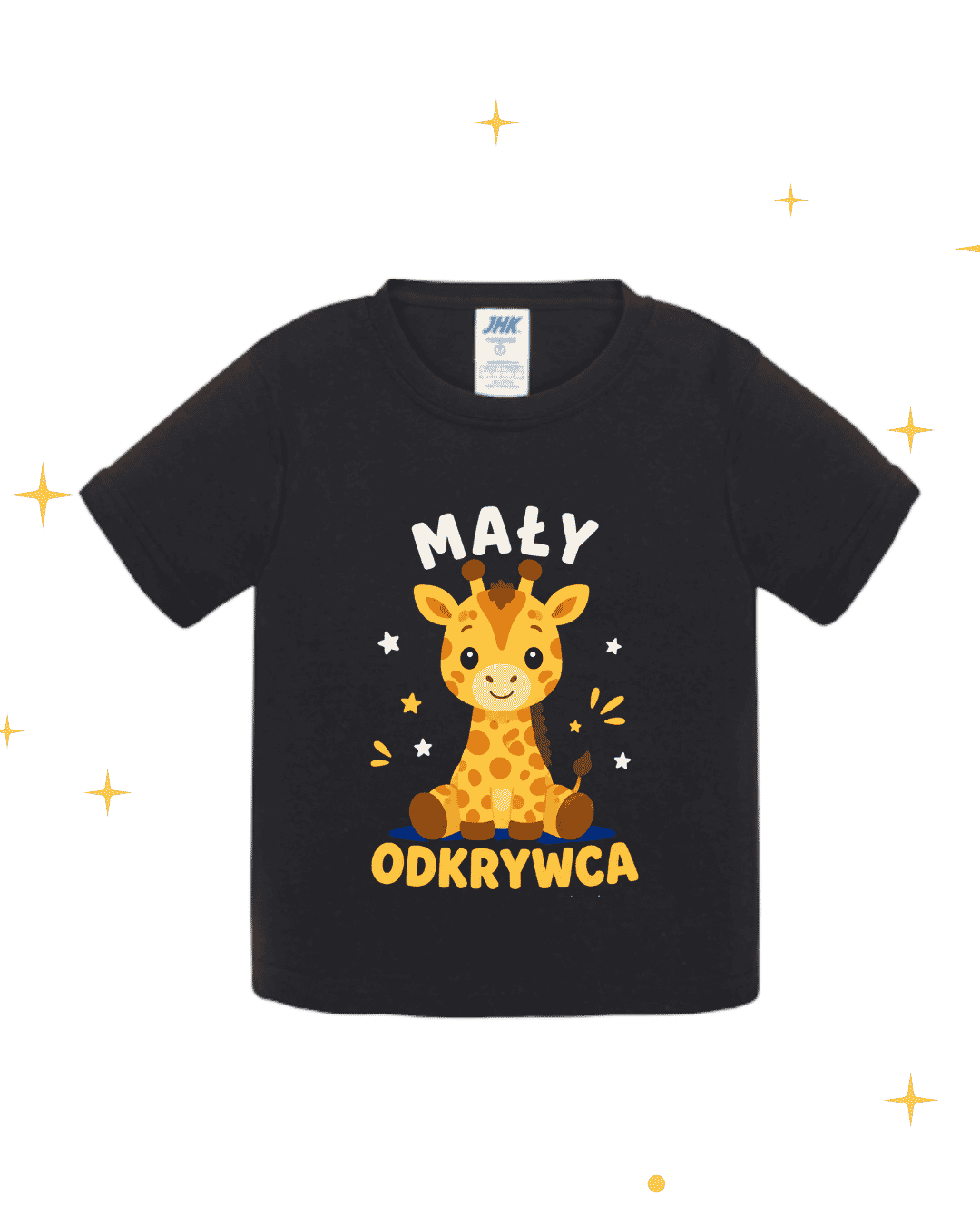 KOSZULKA DZIECIĘCA MINI | Mały Odkrywca Żyrafa - obrazek 4