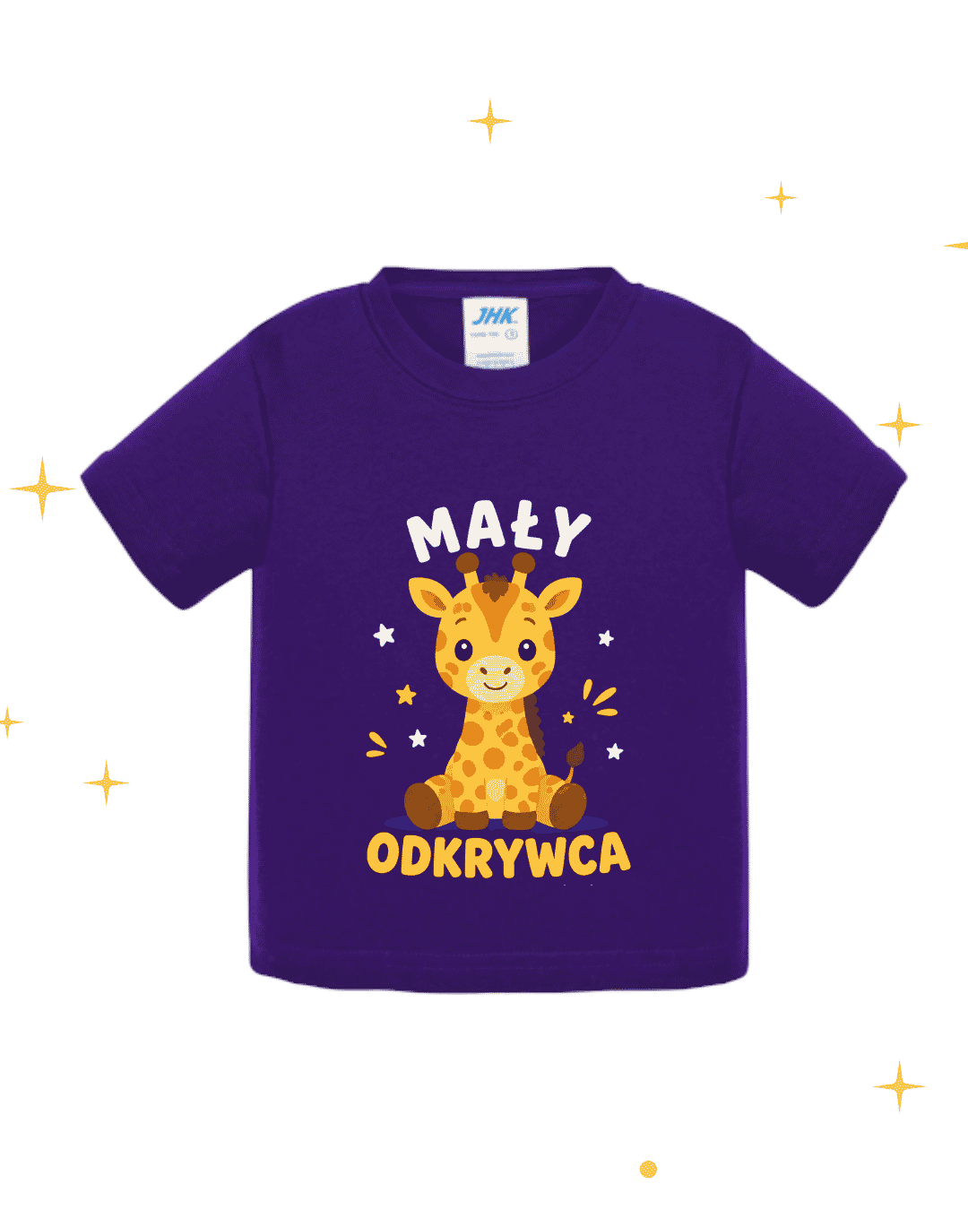 KOSZULKA DZIECIĘCA MINI | Mały Odkrywca Żyrafa - obrazek 3
