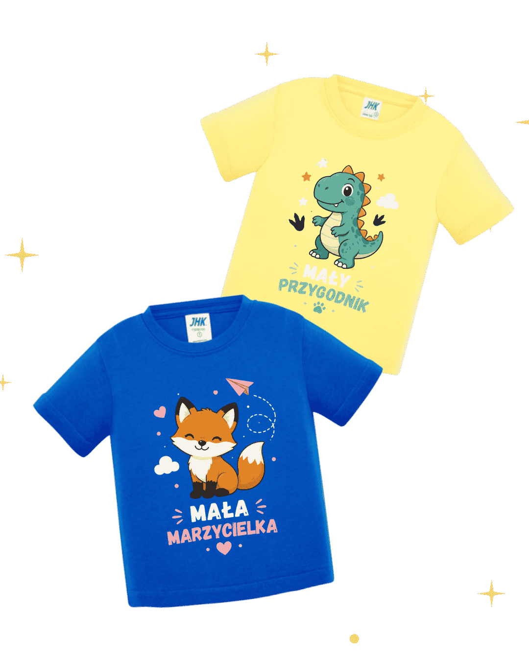 KOSZULKA DZIECIĘCA MINI | Mały przygodnik / mała marzycielka - obrazek 1