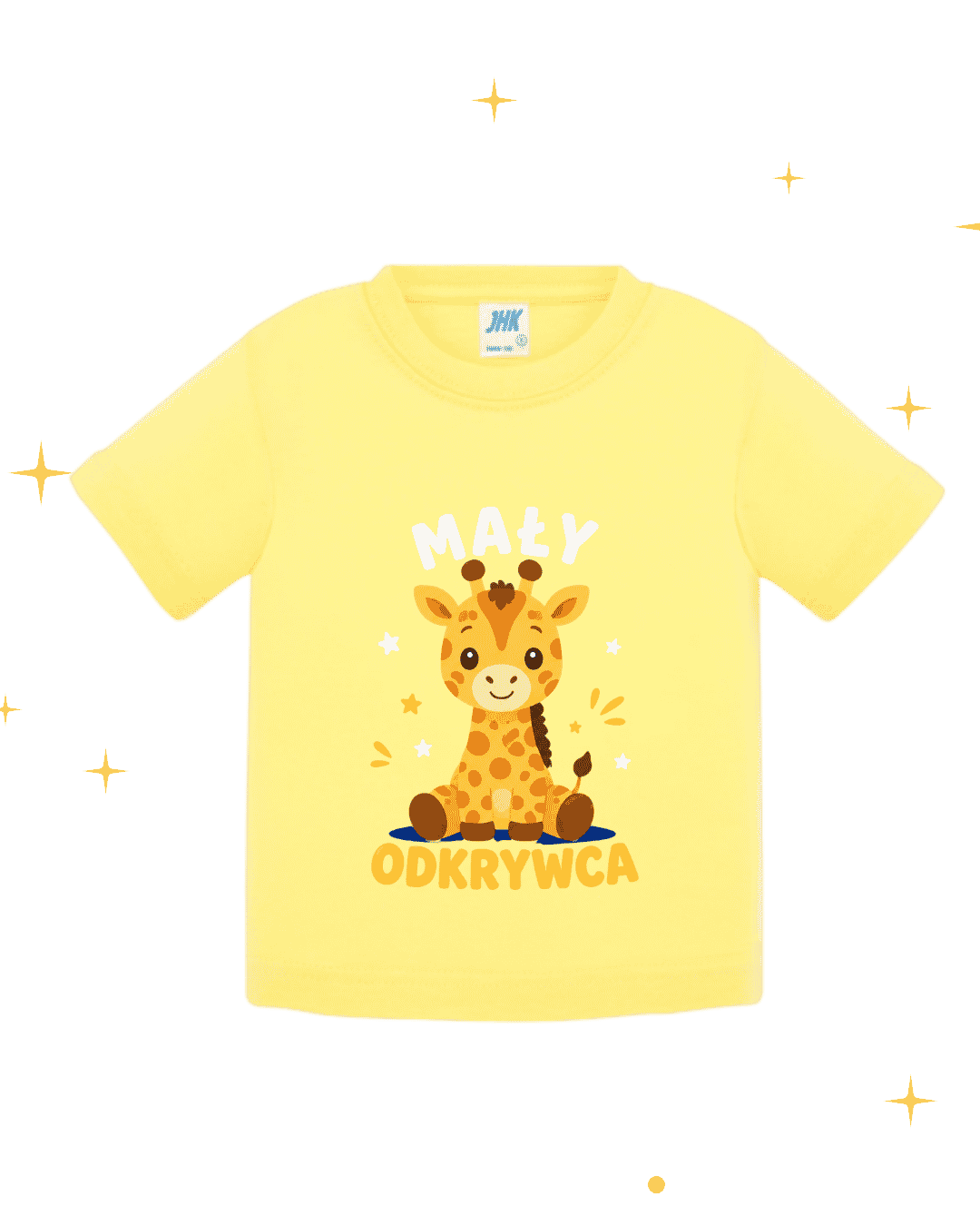 KOSZULKA DZIECIĘCA MINI | Mały Odkrywca Żyrafa - obrazek 2