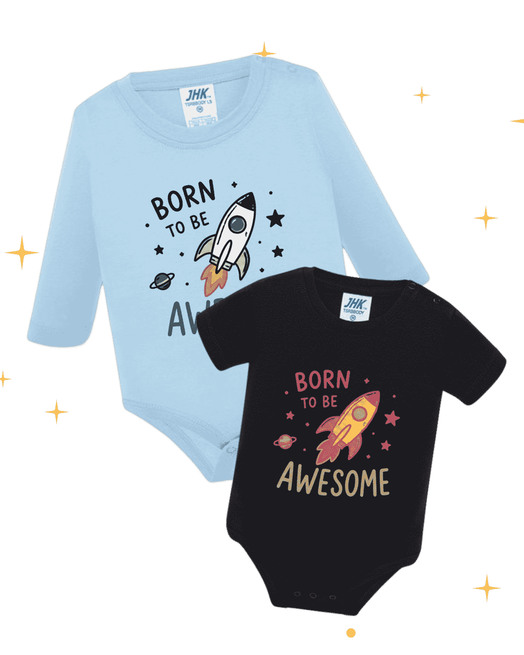 BODY DZIECIĘCE | BORN TO BE AWSOME - obrazek 1