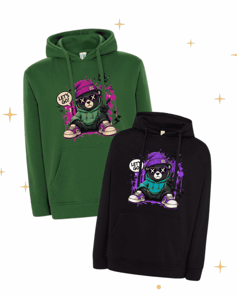 BLUZA | Let's go bear