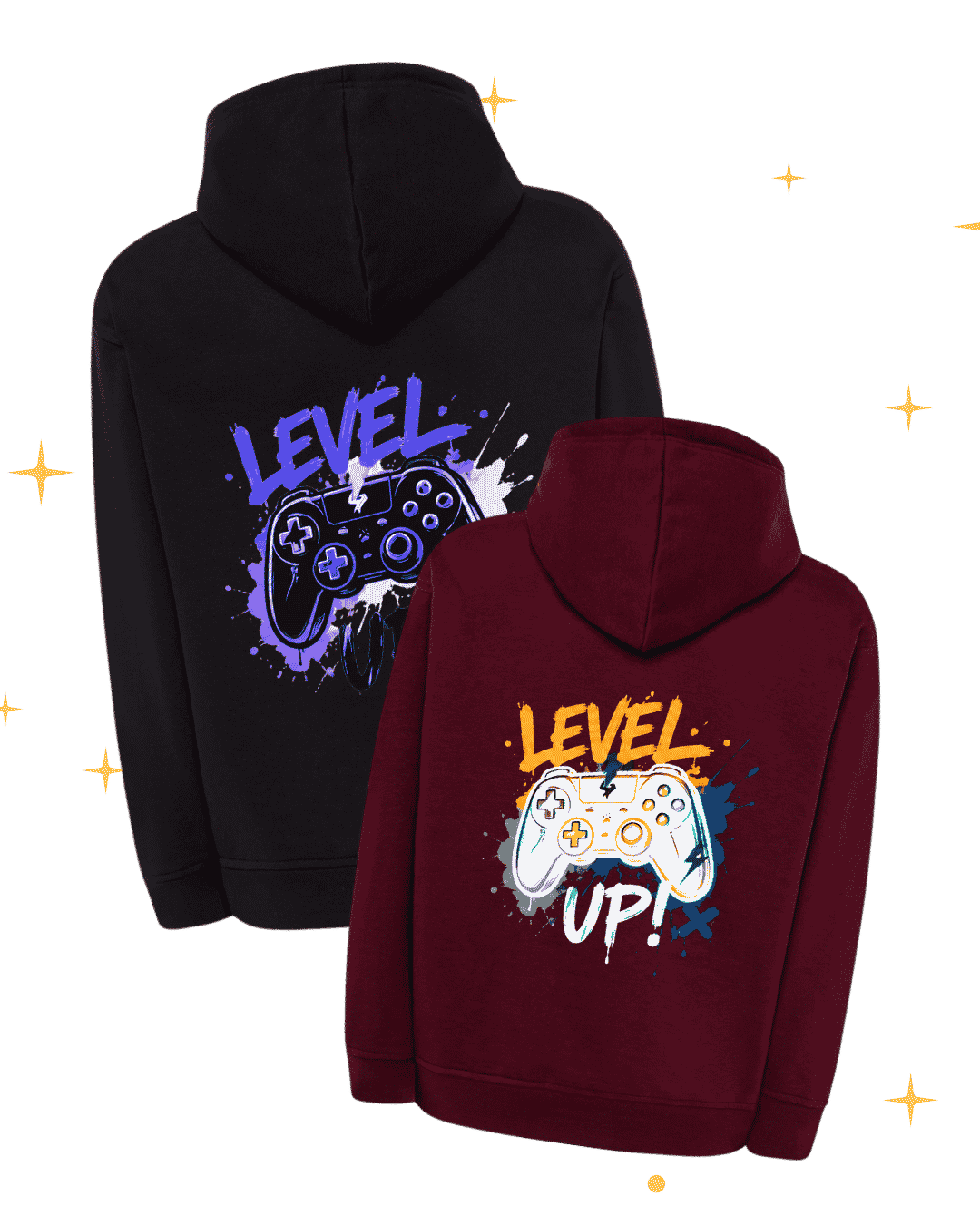 BLUZA DLA GRACZY LEVEL UP - obrazek 1