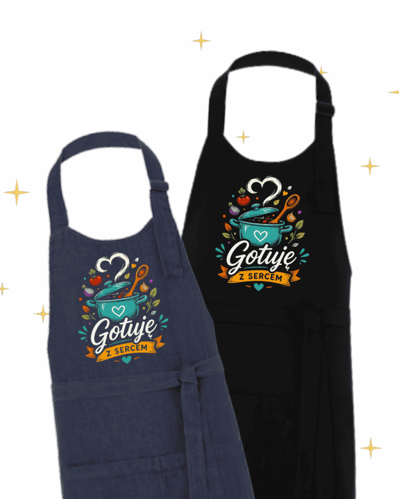 FARTUCH KUCHENNY | Gotuję z sercem