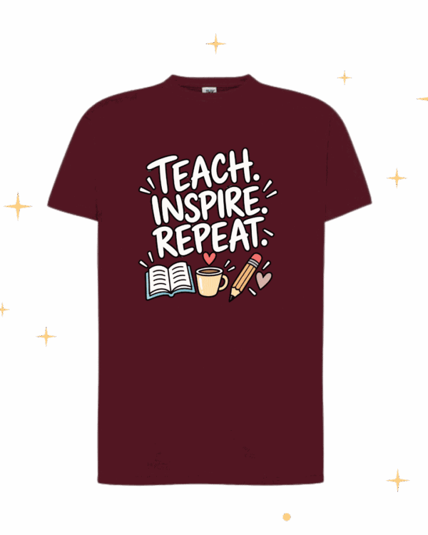 KOSZULKA | Teach, inspire, repeat - obrazek 3