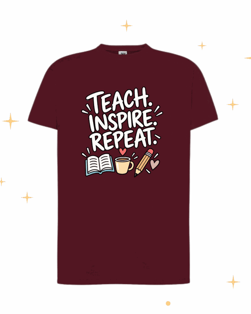 KOSZULKA | Teach, inspire, repeat