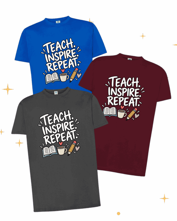 KOSZULKA | Teach, inspire, repeat - obrazek 1