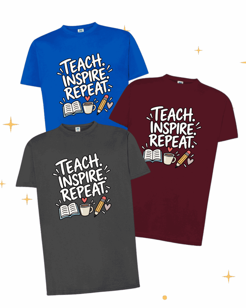 KOSZULKA | Teach, inspire, repeat
