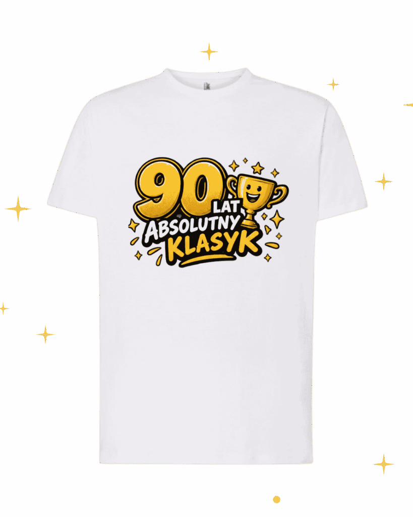 KOSZULKA | X lat – pomysł na prezent urodzinowy