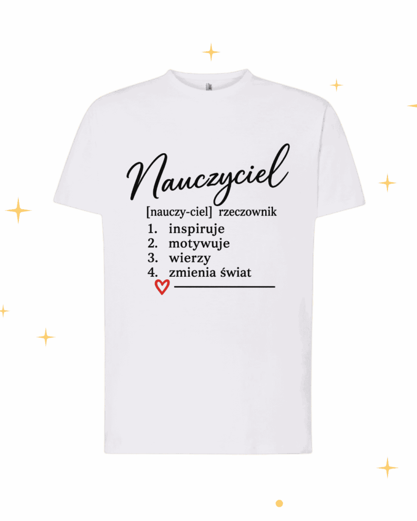 KOSZULKA | Nauczyciel -rzeczownik